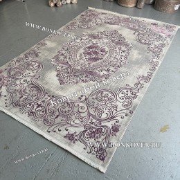 Ковер Турция Для Гостиной Дизайн 80 Сиреневый