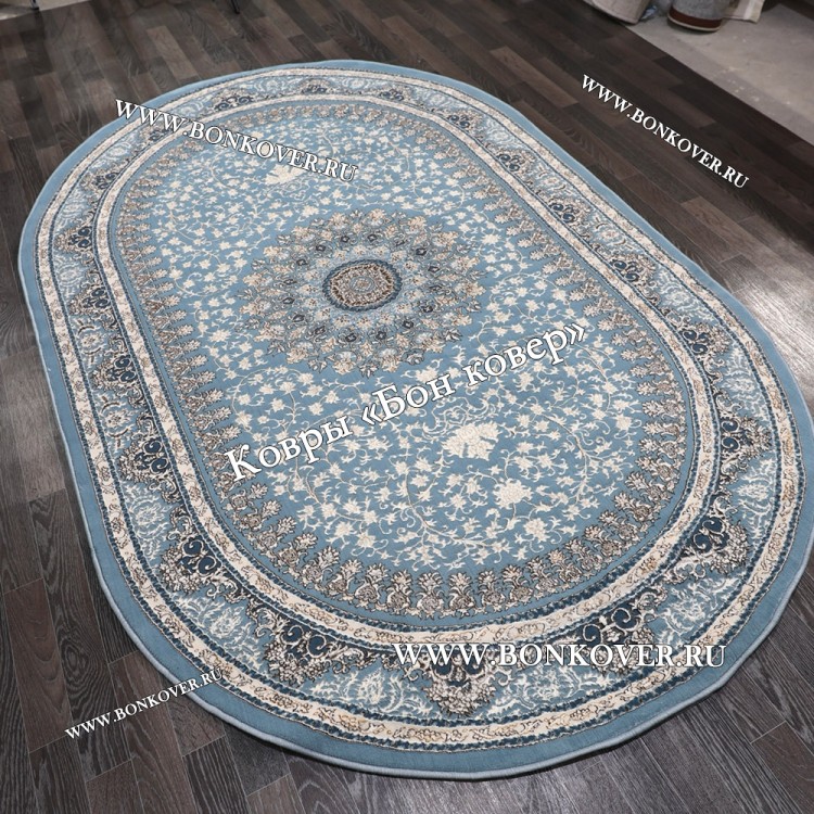 Овальный Ковер Для Зала Медальон Дизайн 30437