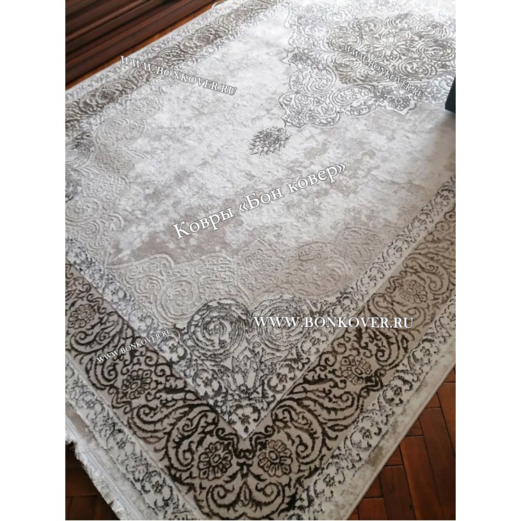 Ковер Лайт Карпет Медальон Дизайн 30420